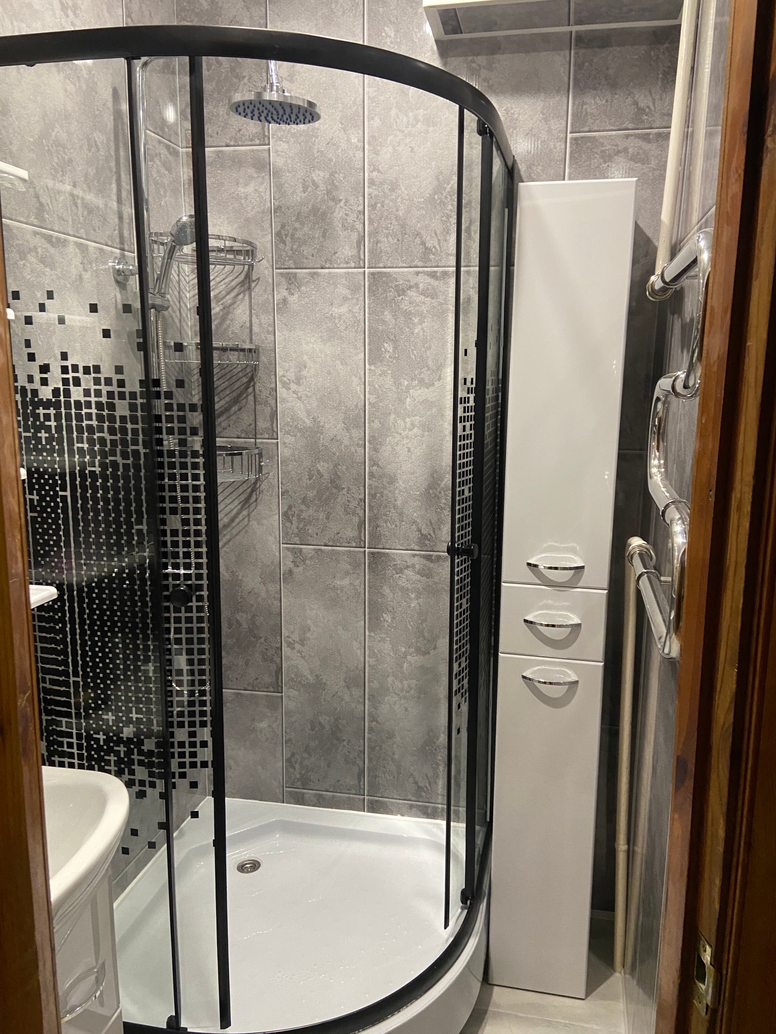 Ремонт ванных комнат, санузлов: Ванная панелями (вместе с материалом)