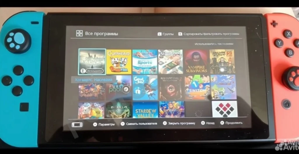 Нинтендо Свич второй ревизии прошитая