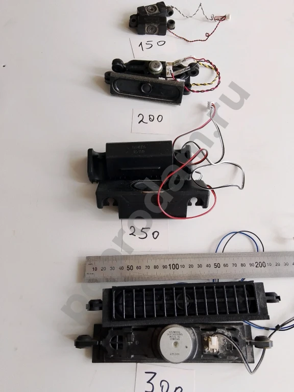 Динамик от ТВ и ноутбука