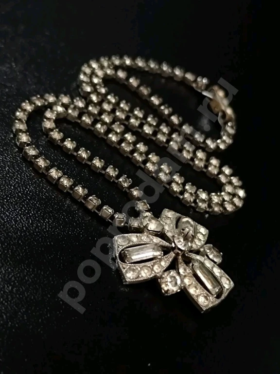 Колье. Чехия. Jablonex. Винтаж. Стекло.