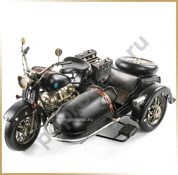 Модель мотоцикла металл BMW большой