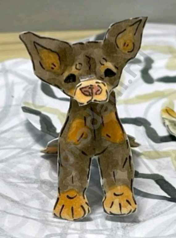 Делаю на заказ бумажных животных любых💞