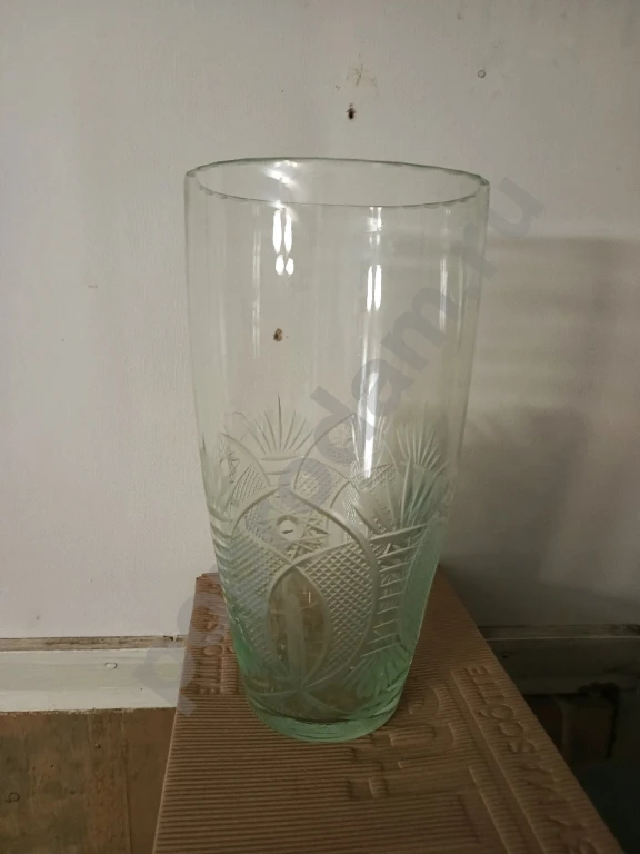 Ваза большая широкая горловина СССР качество. Доставка