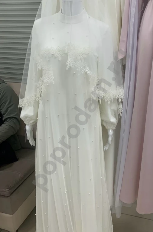 Мусульманское свадебное платье