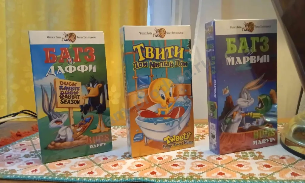 Видеокассеты Merrie Melodies - Looney Tunes (1990) Vintage