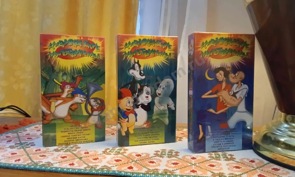 Видеокассеты Американские Мультфильмы ( 1990 )