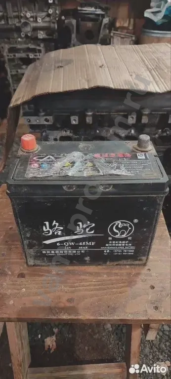 Аккумулятор Chery M11 хейтчбек SQR481F 1.6 2011