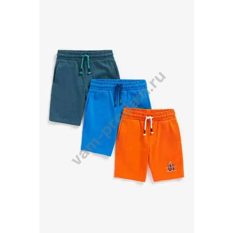 Шорты 3 шт., Mothercare 104,110,116,128,140