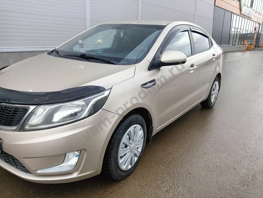 Кио Рио 2013г седан ДВС 1.6 КПП мех.