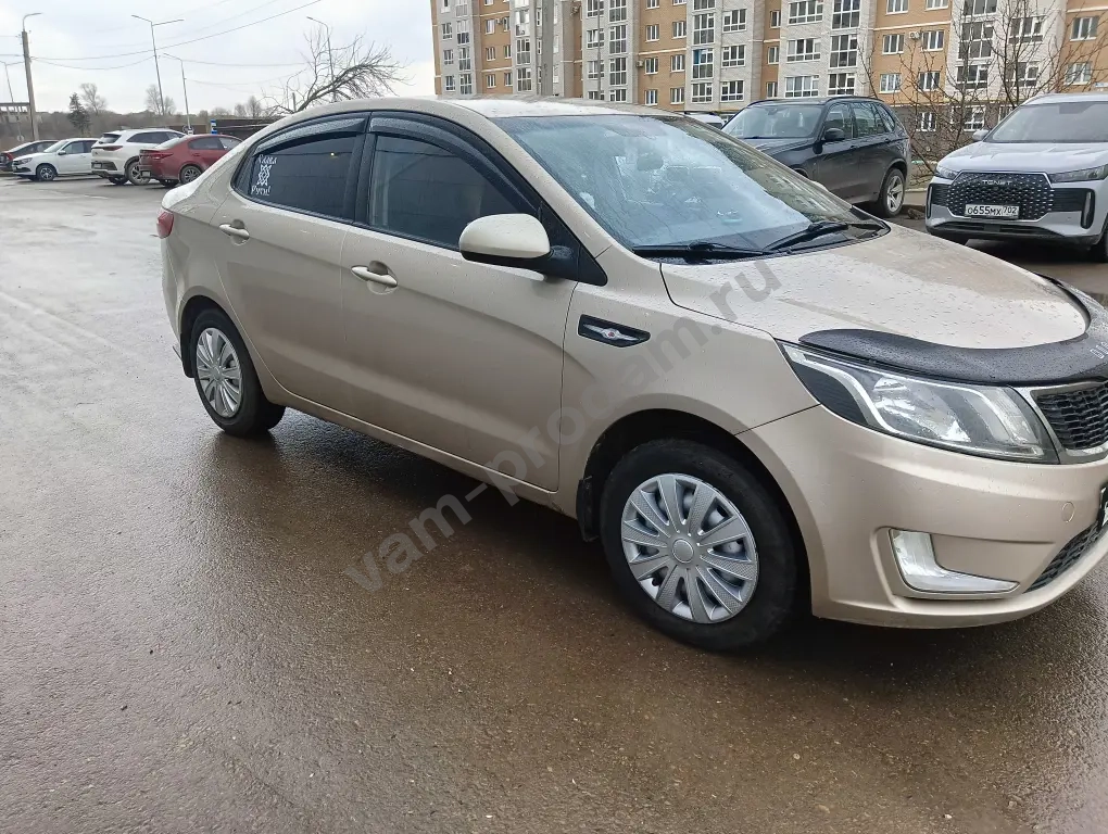 Кио Рио 2013г седан ДВС 1.6 КПП мех.