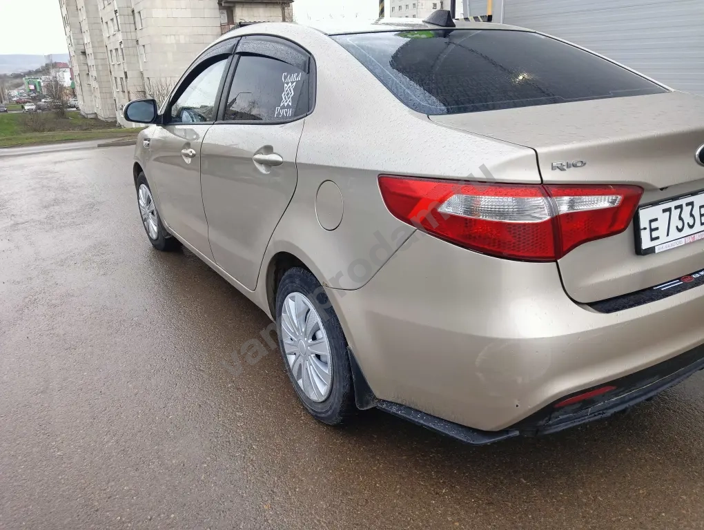 Кио Рио 2013г седан ДВС 1.6 КПП мех.