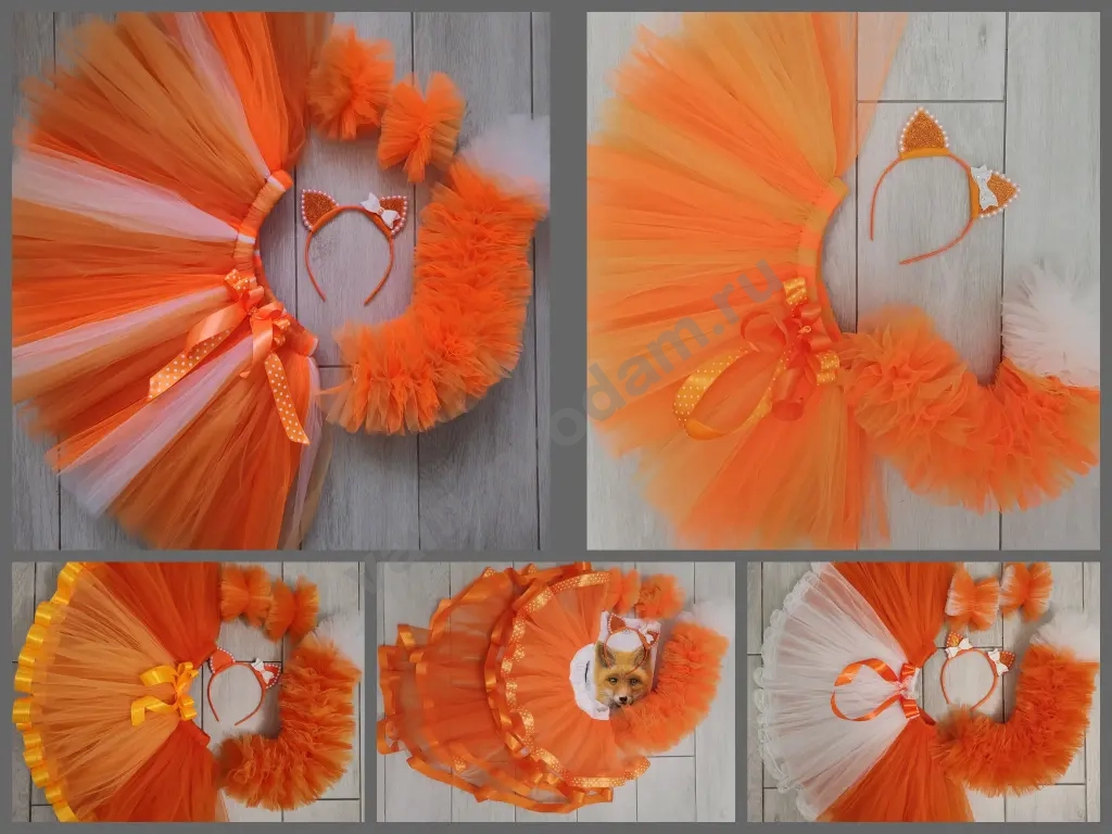 Костюм лисички для девочки