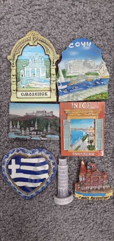 Магнитики на холодильник