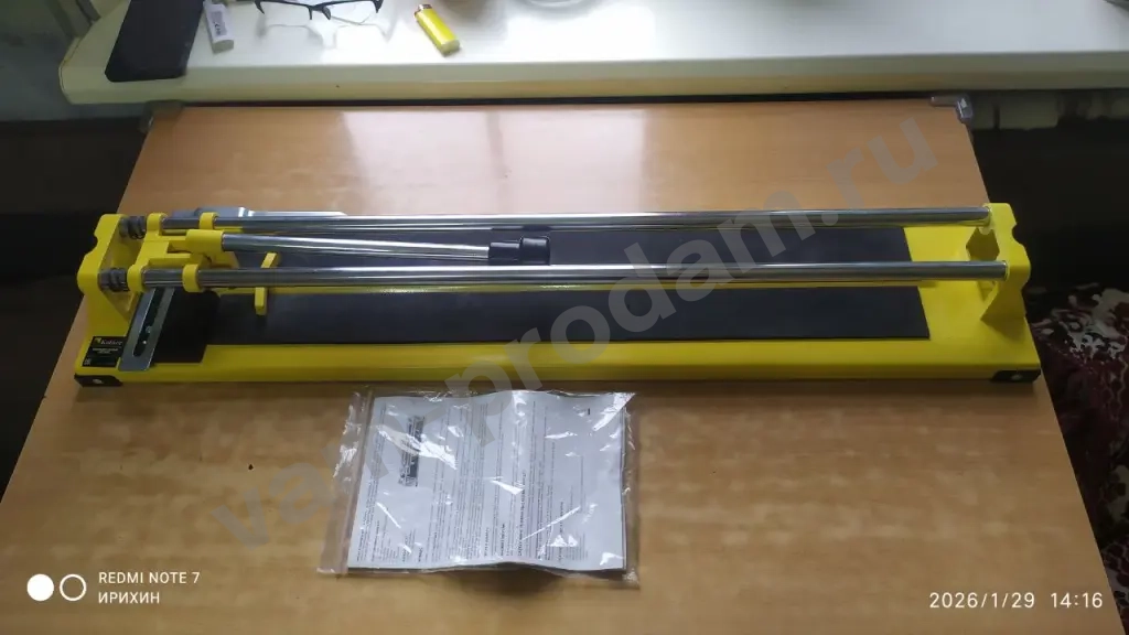 Новый ручной плиткорез Kolner KTC 600 х 16 мм