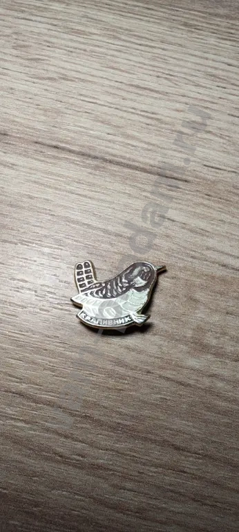 Значок СССР птица