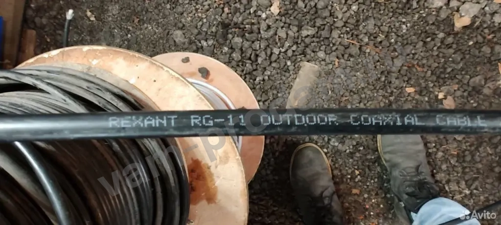 Кабель RG 11 outdoor 75 OHM Rexant