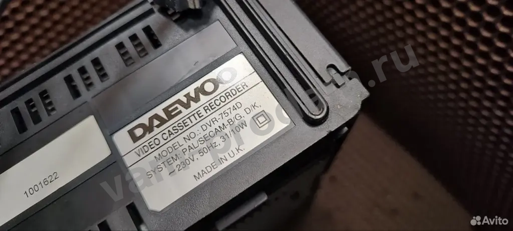 Видеомагнитофон Daewoo DVR-7574D