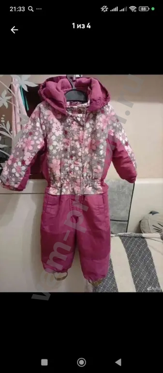 Комбинезон на девочку,демисезонный,размер 92
