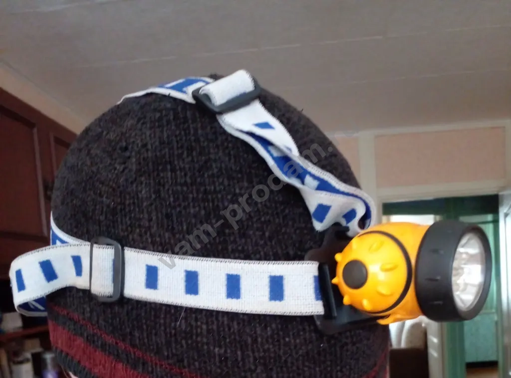 фонарик налобный