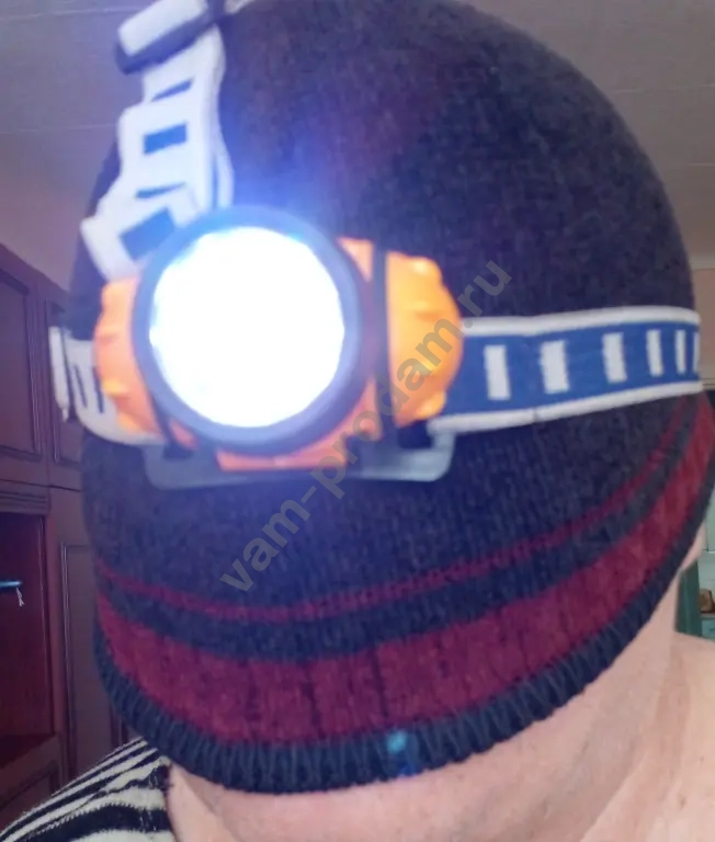 фонарик налобный