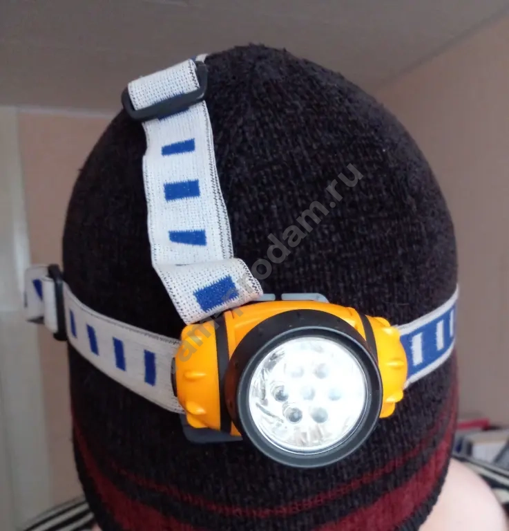 фонарик налобный