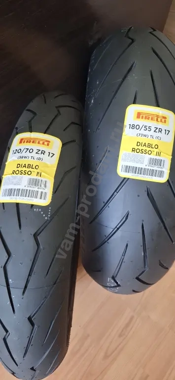 Pirelli DIABLO ROSSO 3 120/180/R17