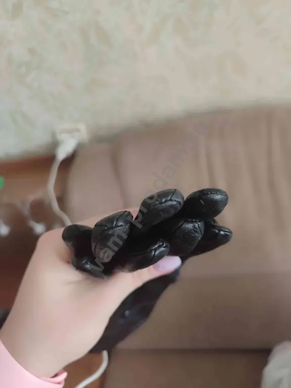 Перчатки женские кожаные