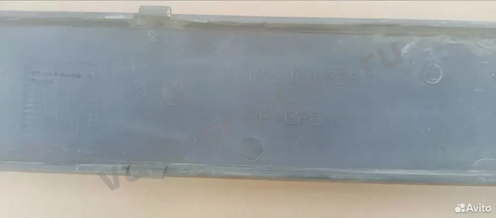 Накладка заднего бампера