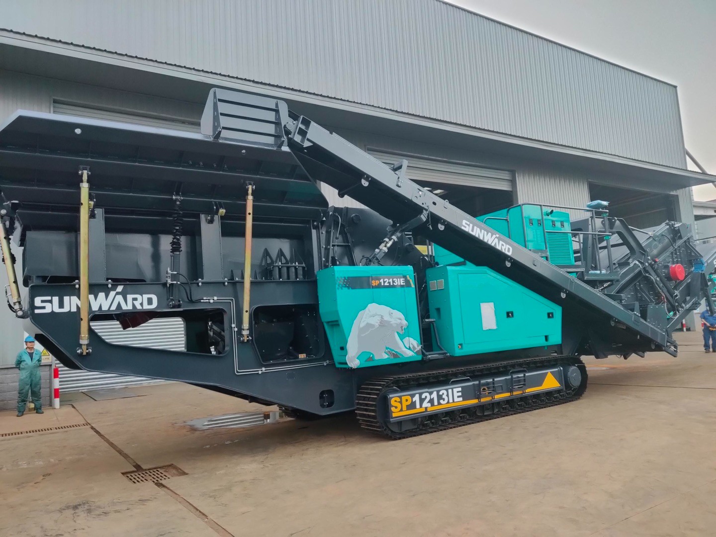 Роторная дробильная установка SP1213IE