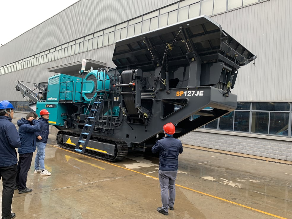 Щековая дробильная установка SP127JE