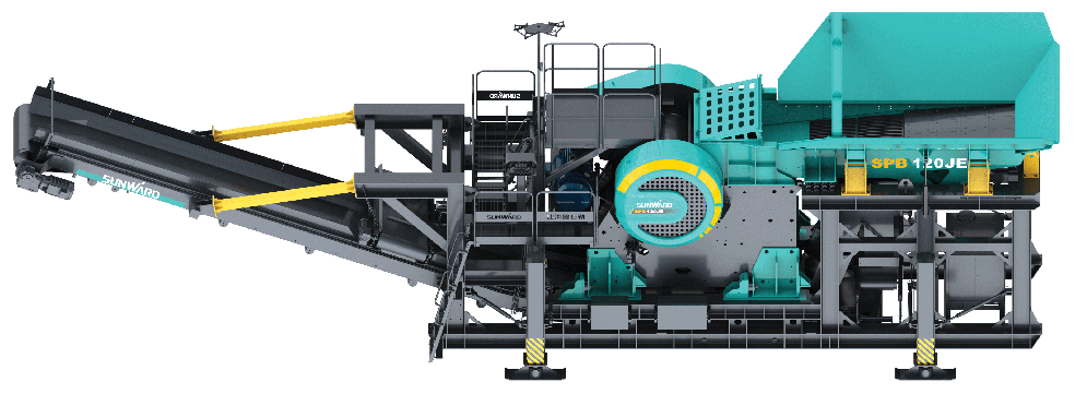 Модульная дробильная установка SPB120JE
