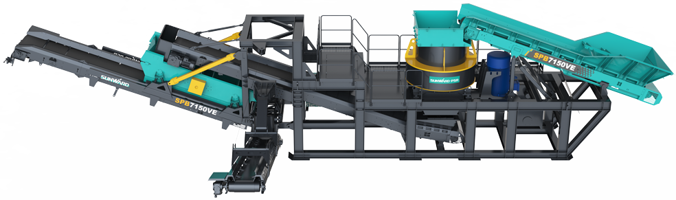 Модульная дробильная установка SPВ7150VE