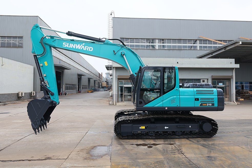 Среднеразмерный экскаватор SWE210
