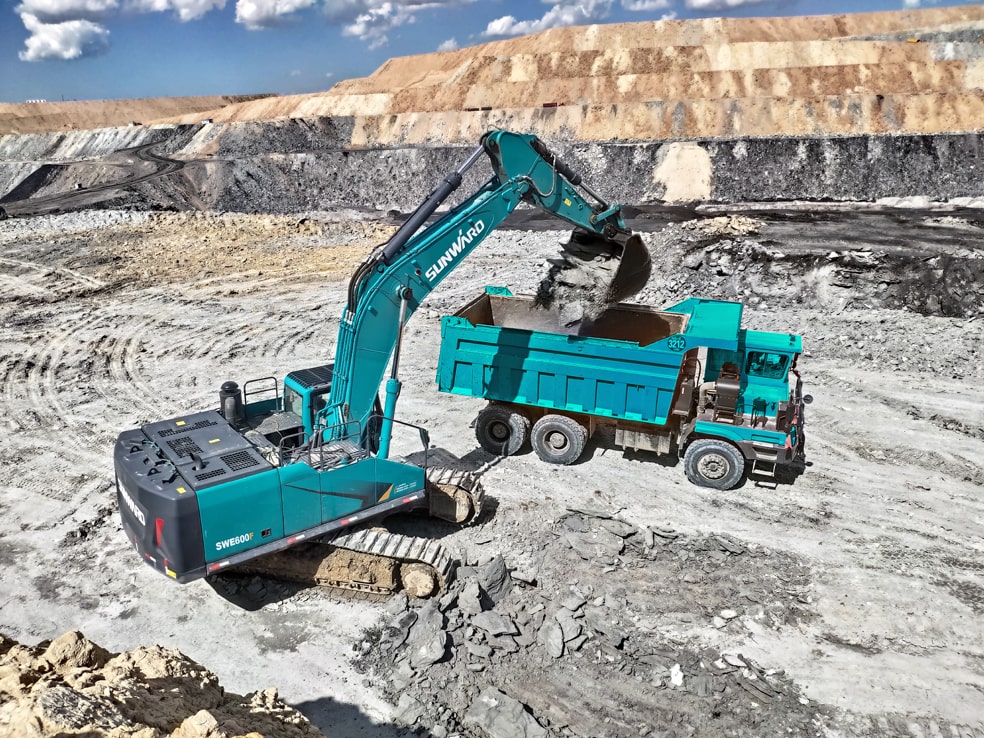 Карьерный экскаватор SWE600F