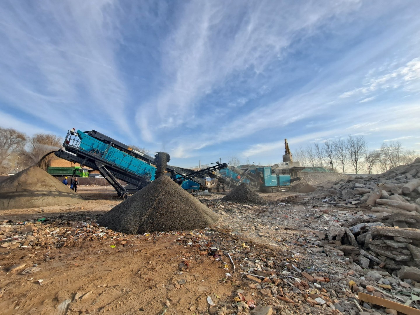 Грохот на гусеничном ходу SP1560SE