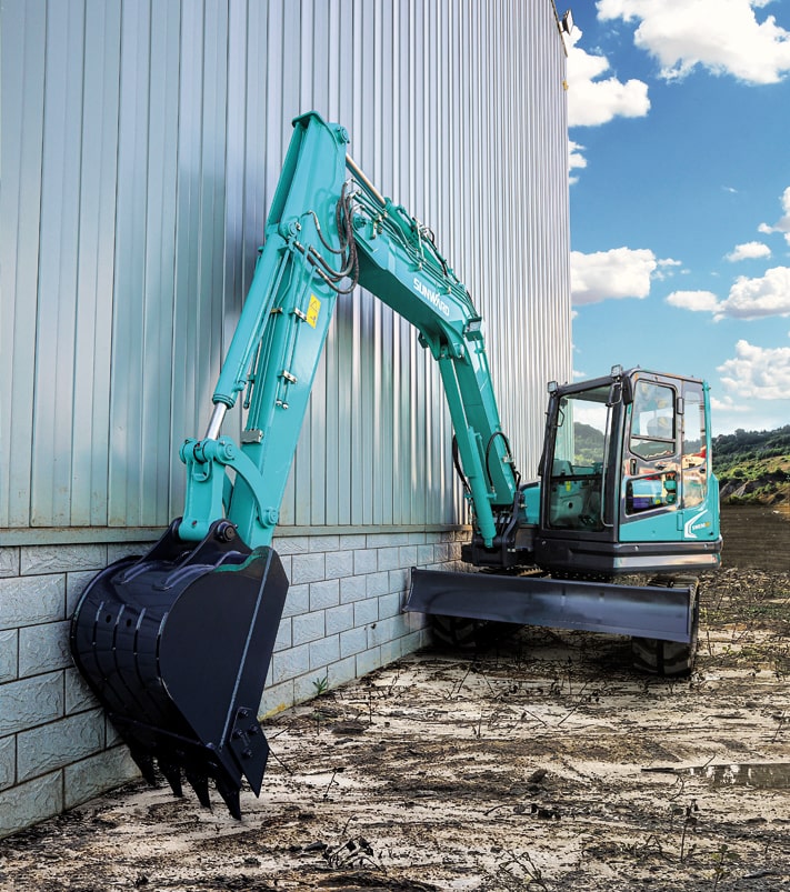 Компактный экскаватор SWE90UF