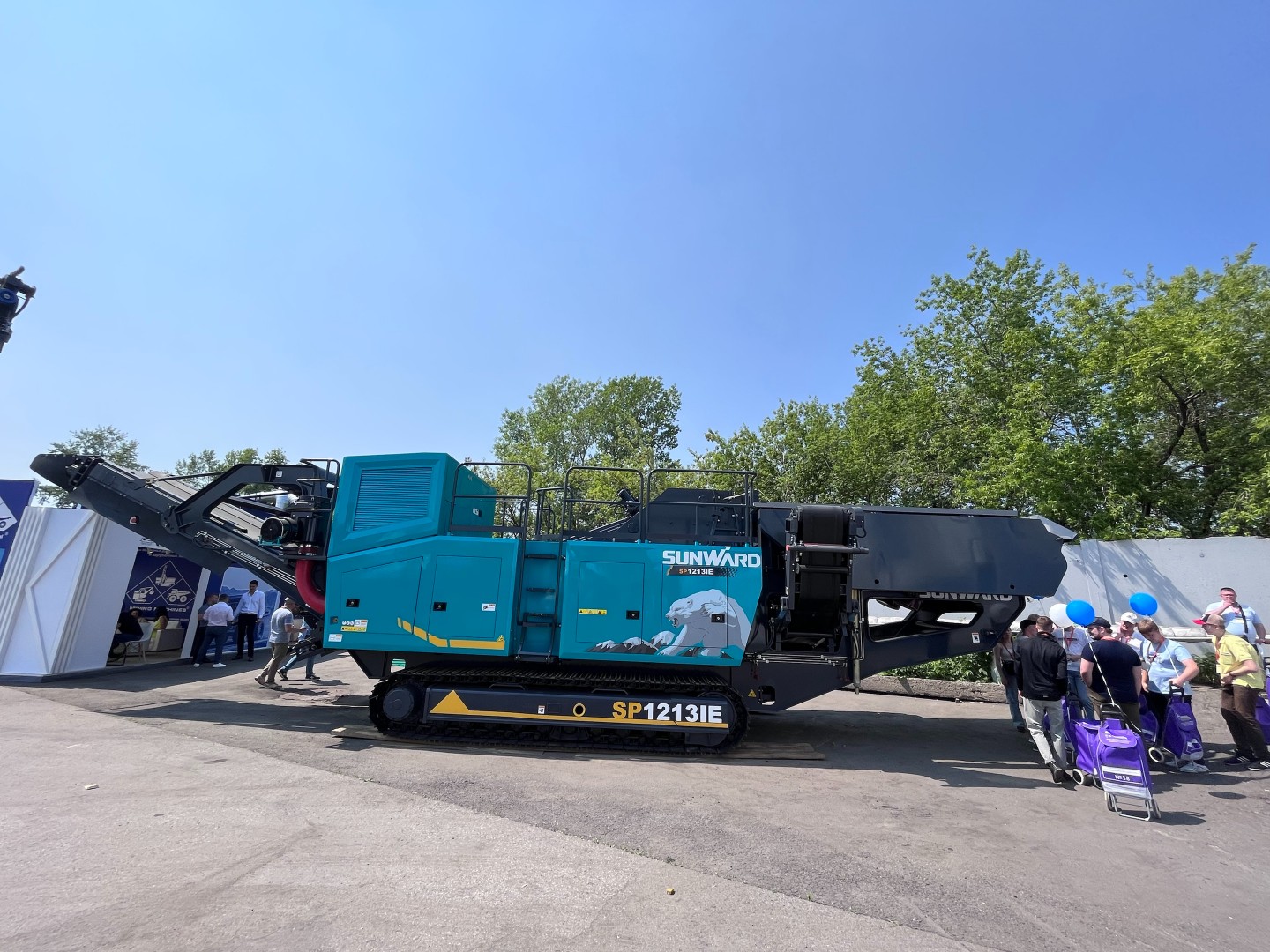 Роторная дробильная установка SP1213IE