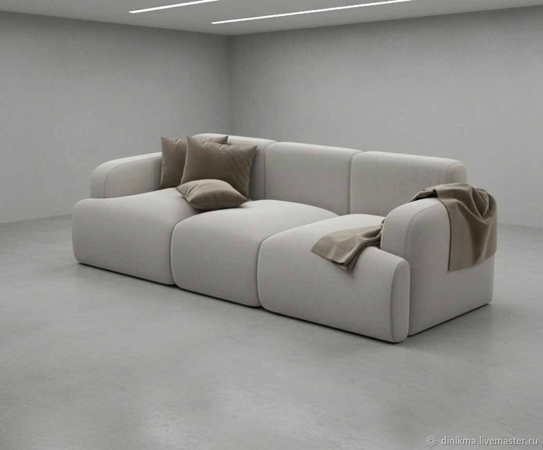 Дизайнерский диван Абоме прямой