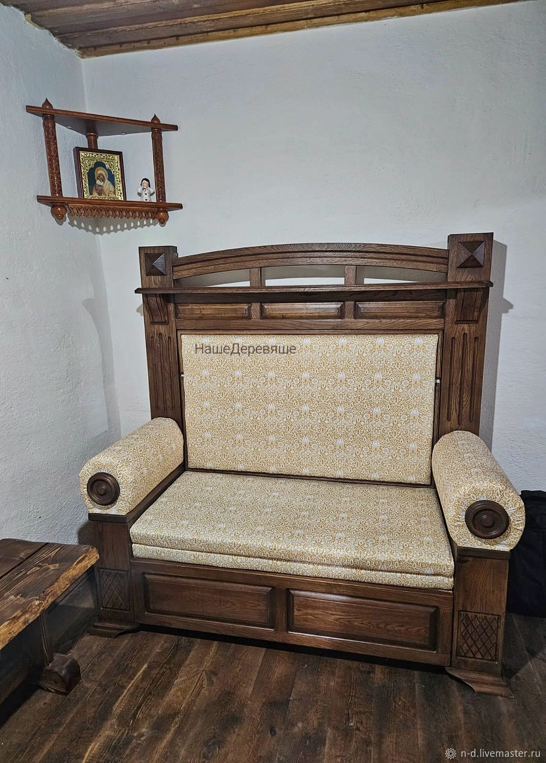 Диван в стиле ампир. Кабинетный диван