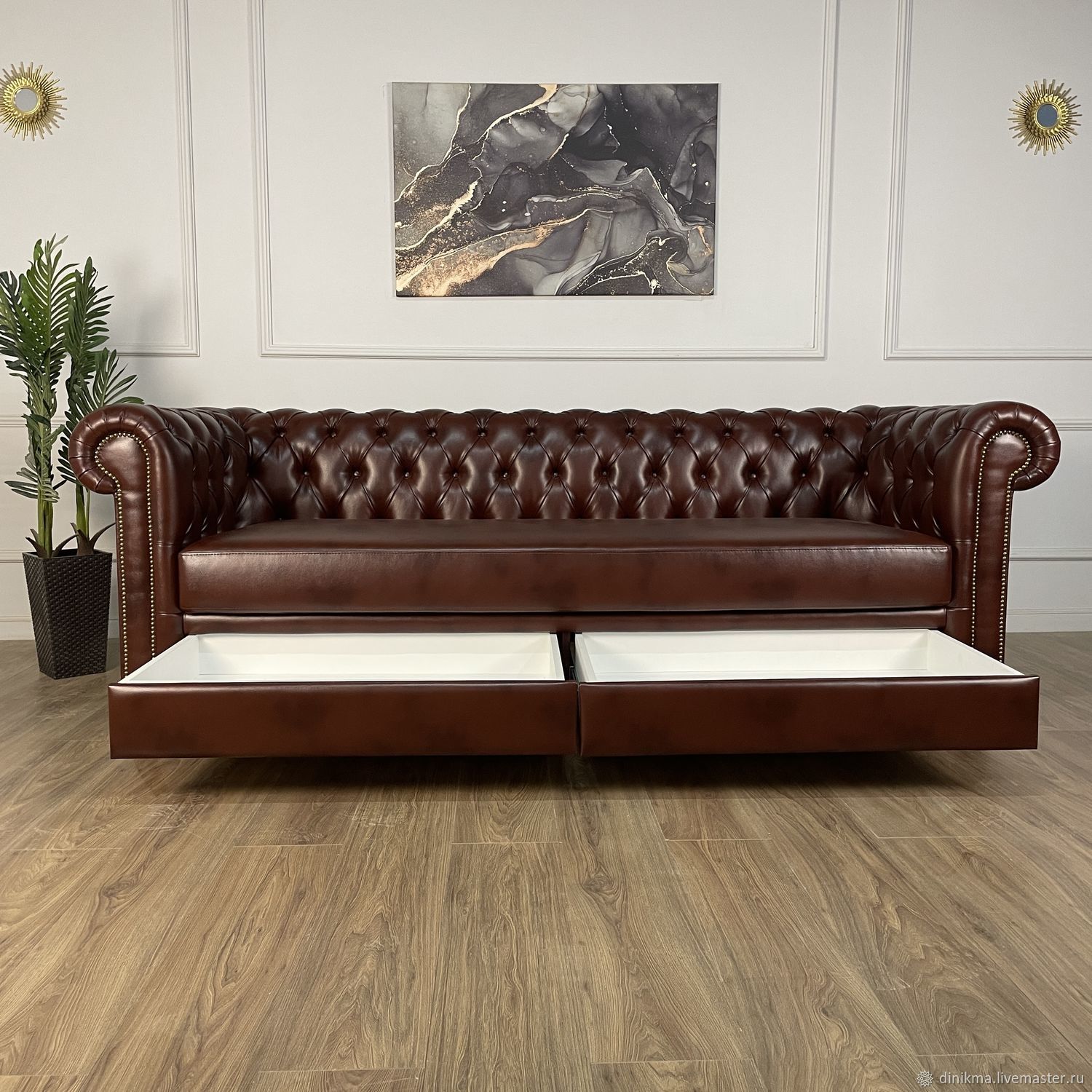 Диван Chester с ящиками для хранения вещей