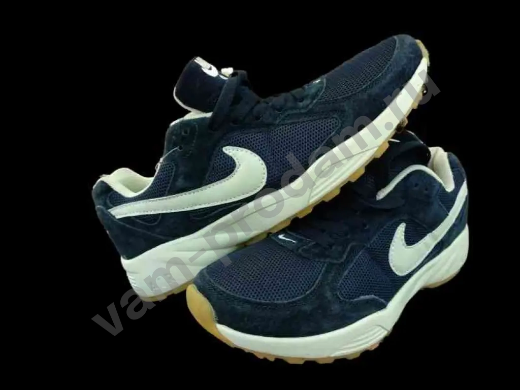 NIKE NIGHTGAZER (СИНИЕ, ЗАМША,СЕТКА)