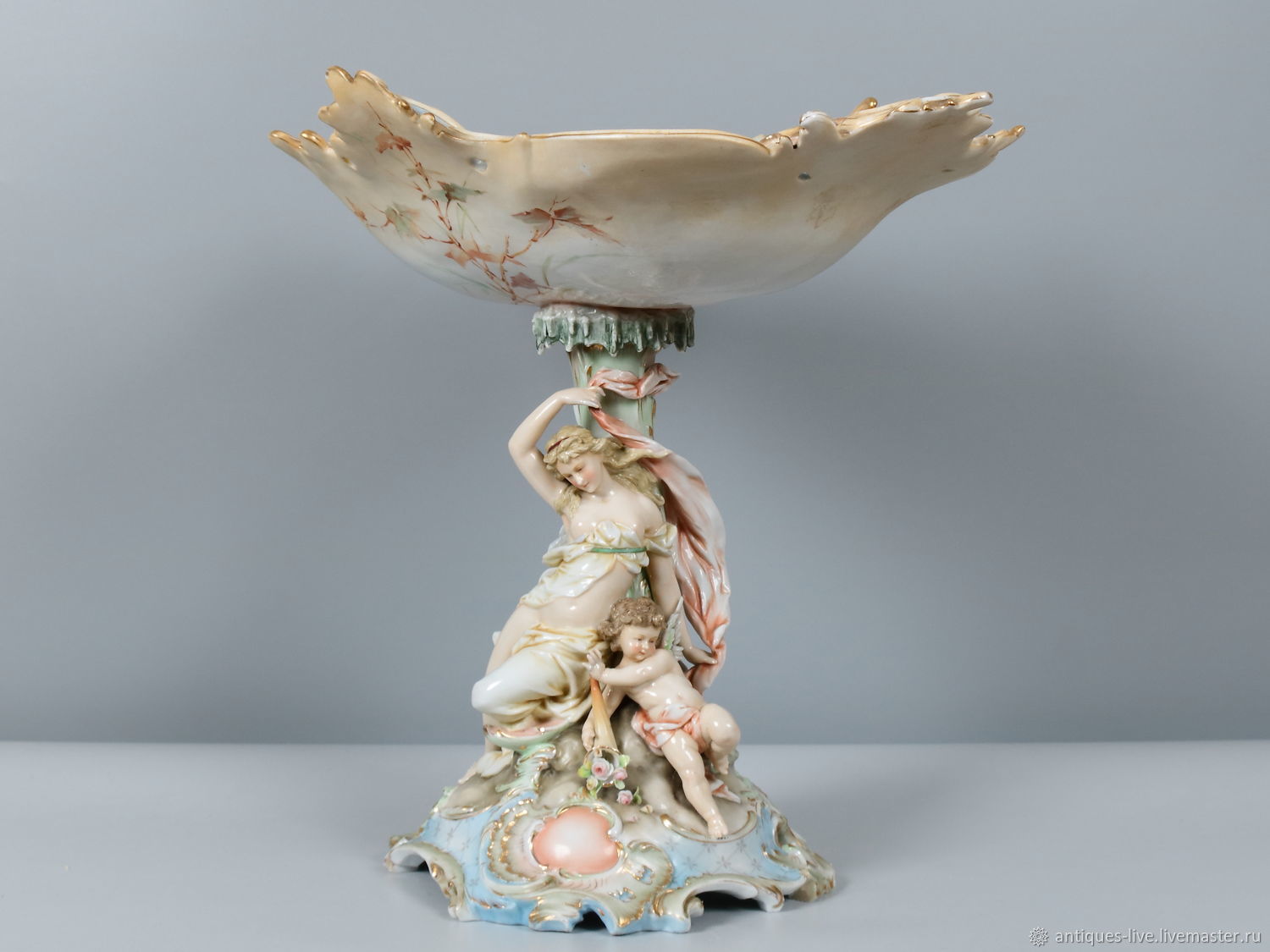 Старинная ваза-фруктовница. Германия