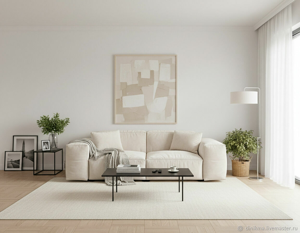 Дизайнерский диван Фолкис прямой