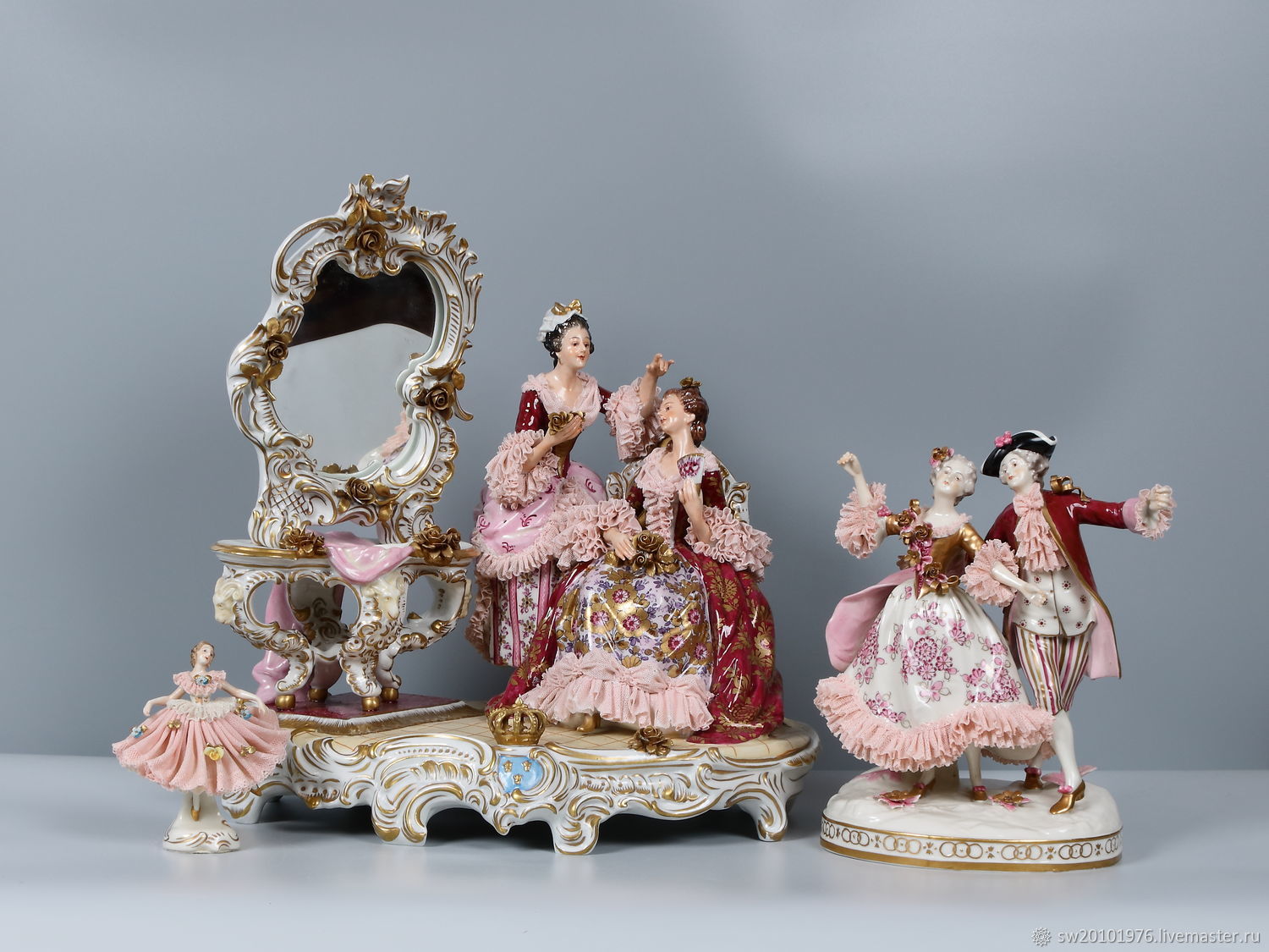 Старинная композиция. Volkstedt Germany