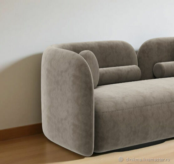 Диван прямой дизайнерский Pudler