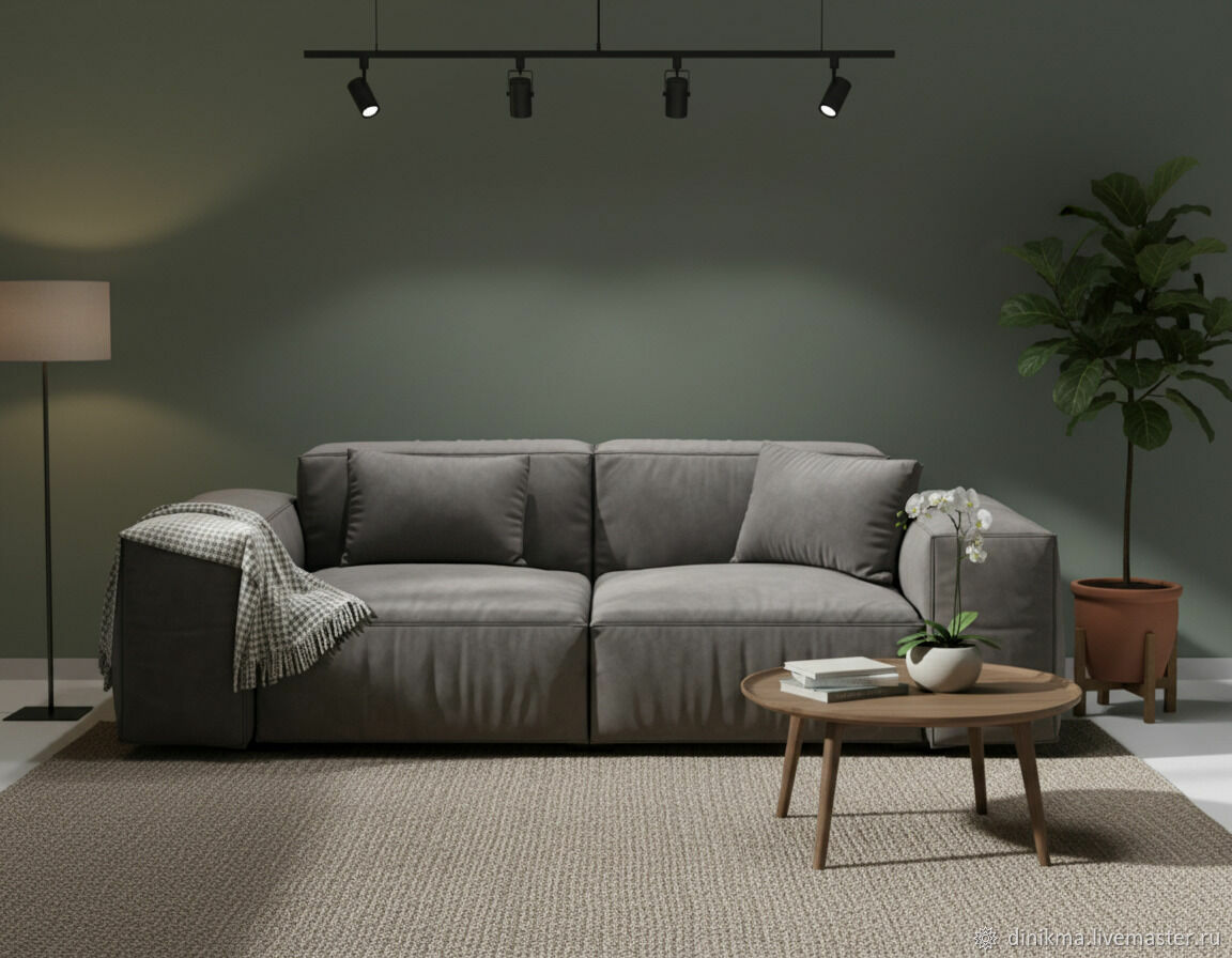 Дизайнерский диван Грили прямой