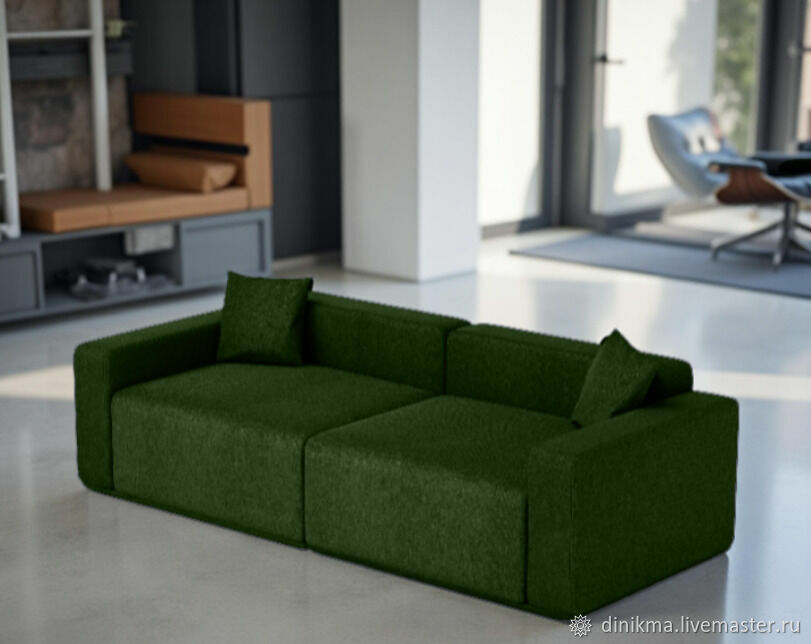 Дизайнерский диван Юнис прямой