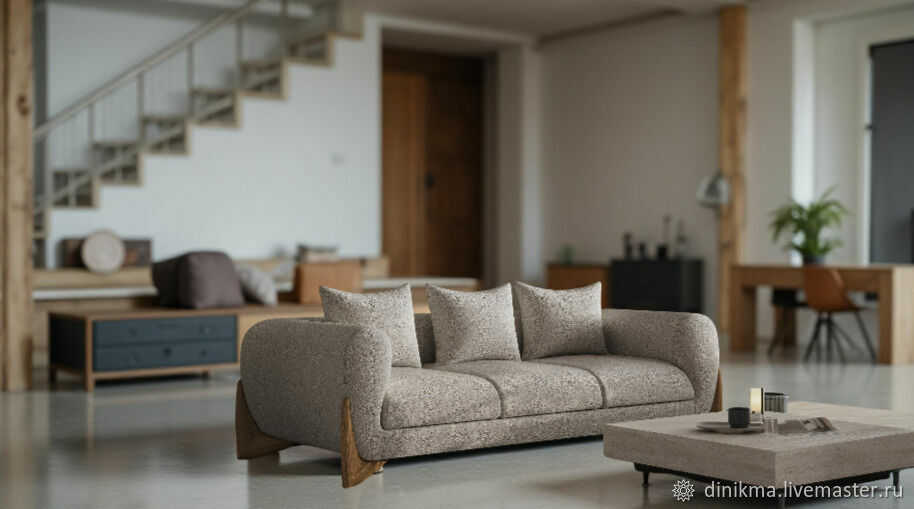 Диван прямой двухместный Shorm