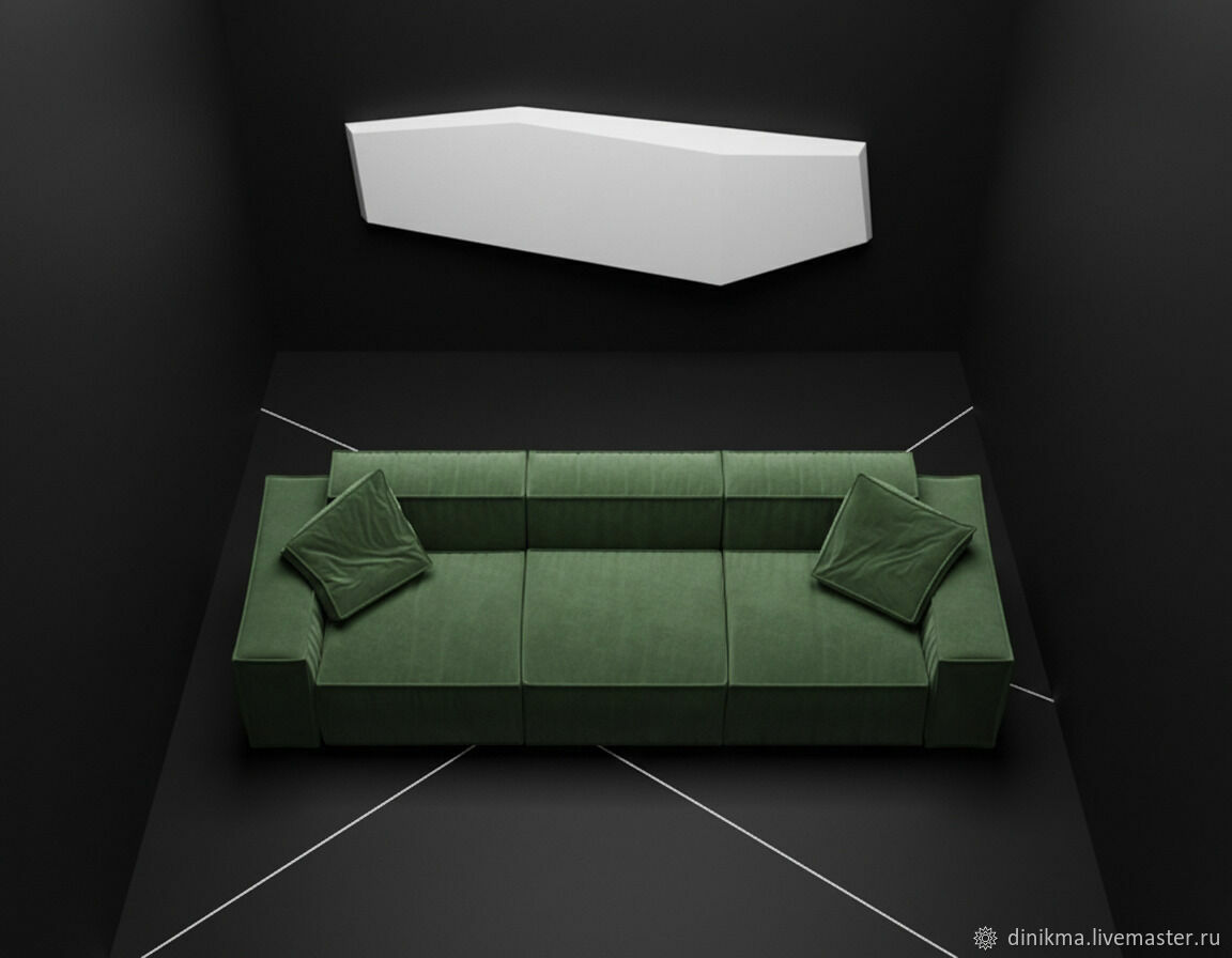 Дизайнерский диван Лорка прямой