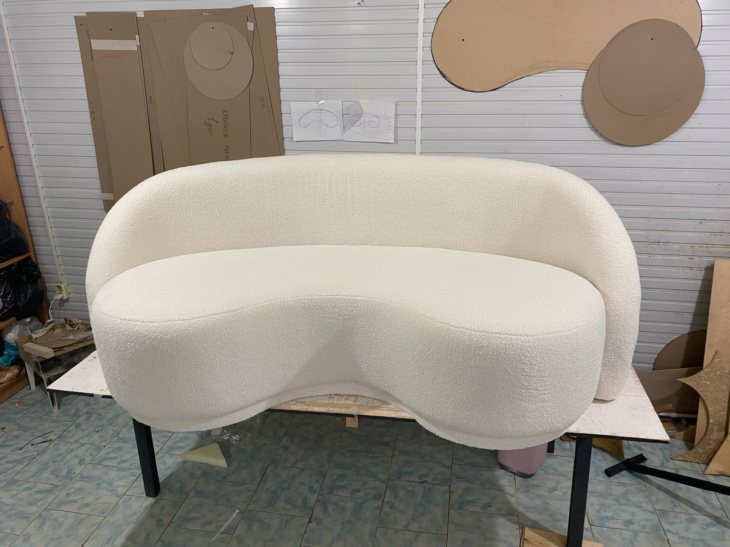 Диван букле дизайнерский